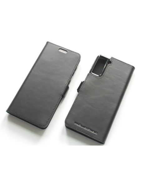 Etui anti-ondes Samsung Galaxy S21 Plus cuir noir
