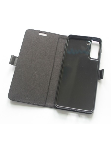 Etui anti-ondes Samsung Galaxy S21 Plus cuir noir