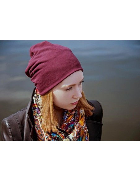Bonnet anti-ondes gris réversible noir(mixte)