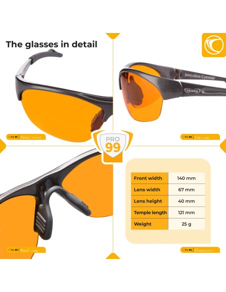 Lunettes PRISMA Bluelighitprotect classic