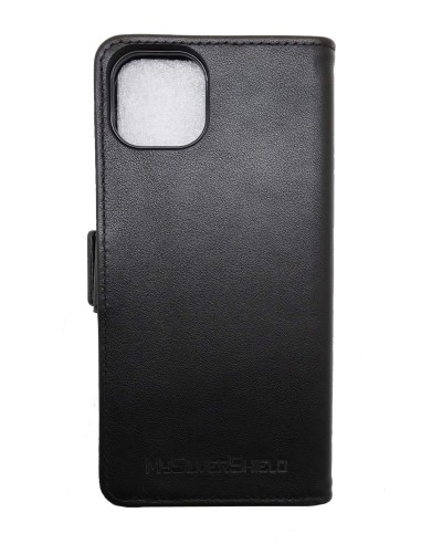 Étui Anti-Ondes en Cuir pour iPhone 14 - Sécurité et Élégance