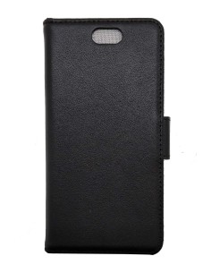 iPhone X /XS preto e superior de couro anti-onda (livro)