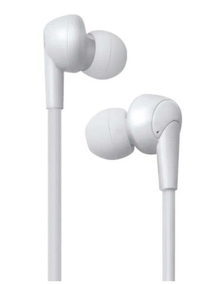Oreillettes iBrain blanc FC26 protection anti-ondes tubes à air