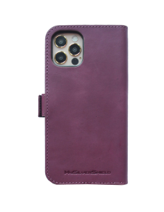 Etui anti-ondes en cuir pour Apple iPhone 12 ou 12 PRO 2