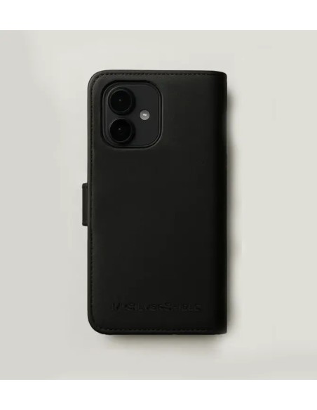 Étui anti-ondes en cuir pour iPhone 17
