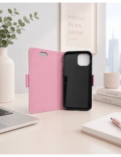 Etui anti-ondes en cuir pour Apple iPhone 15