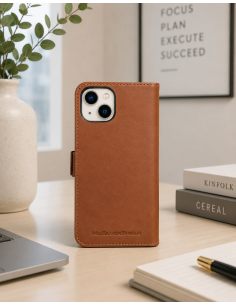 Etui anti-ondes en cuir pour Apple iPhone 13