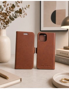 Lederhülle gegen Strahlung für iPhone 13 Mini