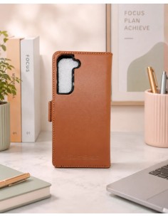 leather anti-radiation case for Samsung Galaxy S22