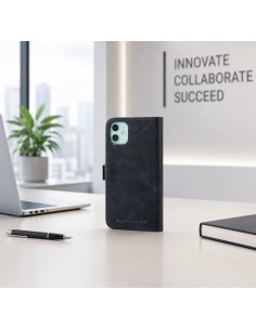 Etui anti-ondes en cuir pour Apple iPhone 11