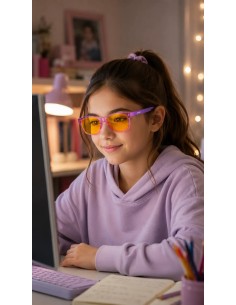 Occhiali di sicurezza PRiSMA® Kids LiTE con filtro anti-luce blu al 95% - K2704