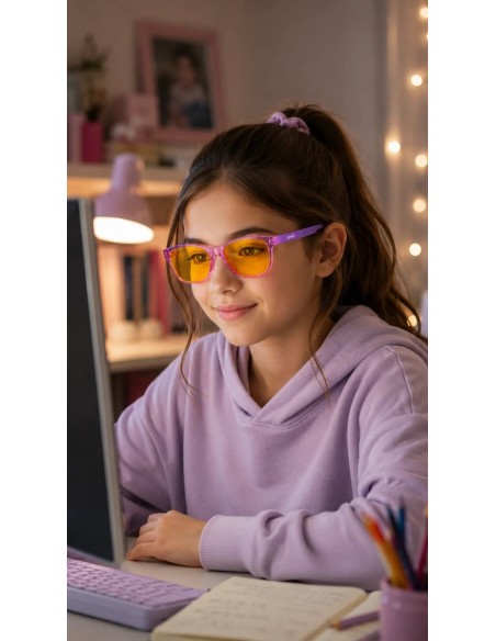 Lunettes de protection PRiSMA® enfants LiTE anti-lumière bleue 95 % - K2704