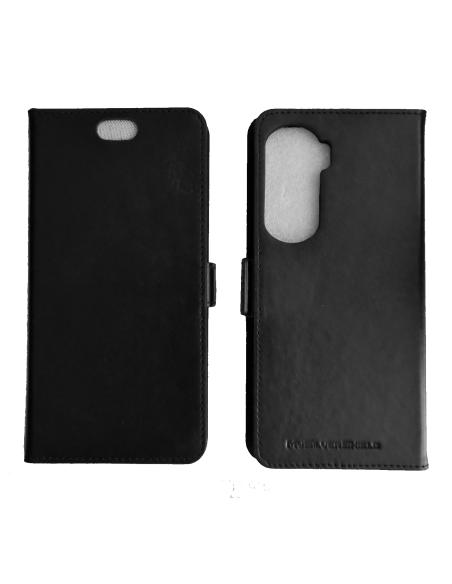 Étui anti-ondes cuir noir Honor 90 Lite