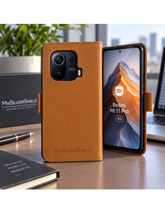 ETUI EN CUIR POUR XIAOMI REDMI MI 11 PRO - 5G