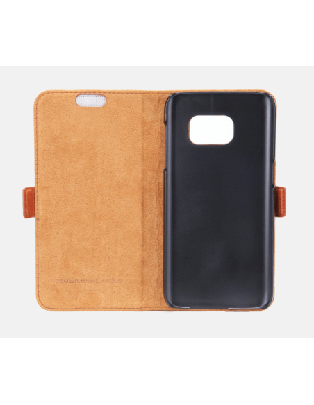 Etui anti-ondes en cuir Samsung Galaxy S7 (book)