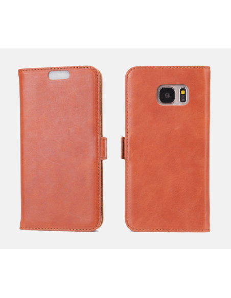 Etui anti-ondes en cuir Samsung Galaxy S7 (book)