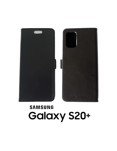 Etui anti-ondes Samsung Galaxy S20 Plus cuir supérieur noir