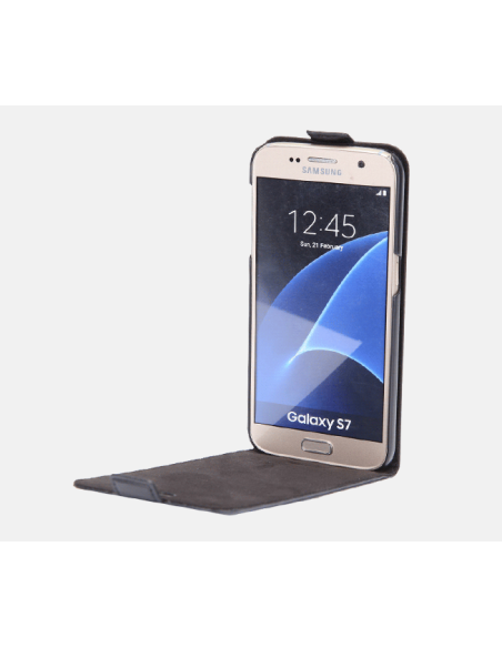Etui anti ondes Samsung Galaxy S7 cuir supérieur (up&down)