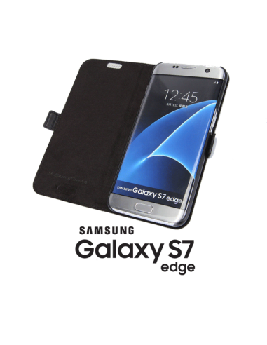 Etui anti-ondes Samsung Galaxy S7 Edge cuir supérieur (book)