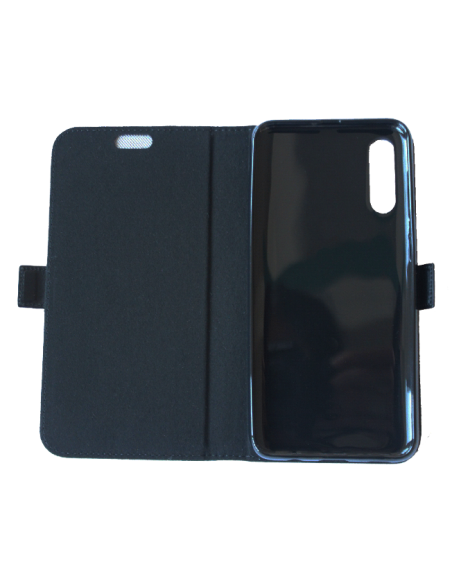 Etui anti-ondes Samsung Galaxy A50 cuir supérieur noir