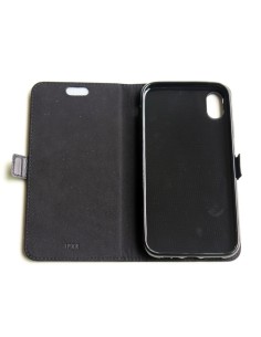 Etui anti-ondes en cuir noir pour Apple iPhone XR 2