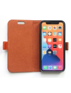 funda de piel anti-radiación para iPhone 12 Mini 2