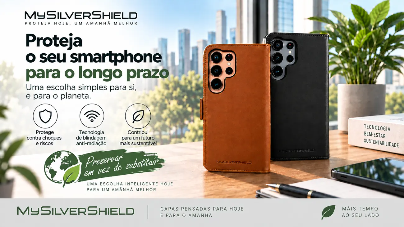 Capas anti-radia&ccedil;&atilde;o para smartphone
